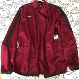 Nike Full Zip Sweater - Maroon